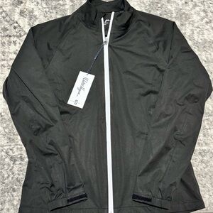 Walter Hagen Black Windbreaker Jacket